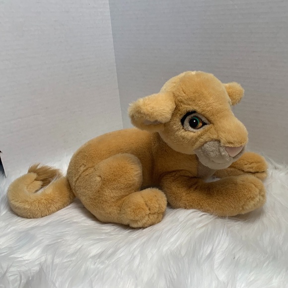 Walt Disney World Plush Lion King Stuffed Toy Simba 13 in lgth - Picture 1 of 5
